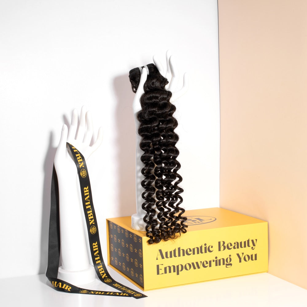 XBLhair Flawless Brazilian Raw Hair  Deep Wave Best Seller Virgin Human Hair