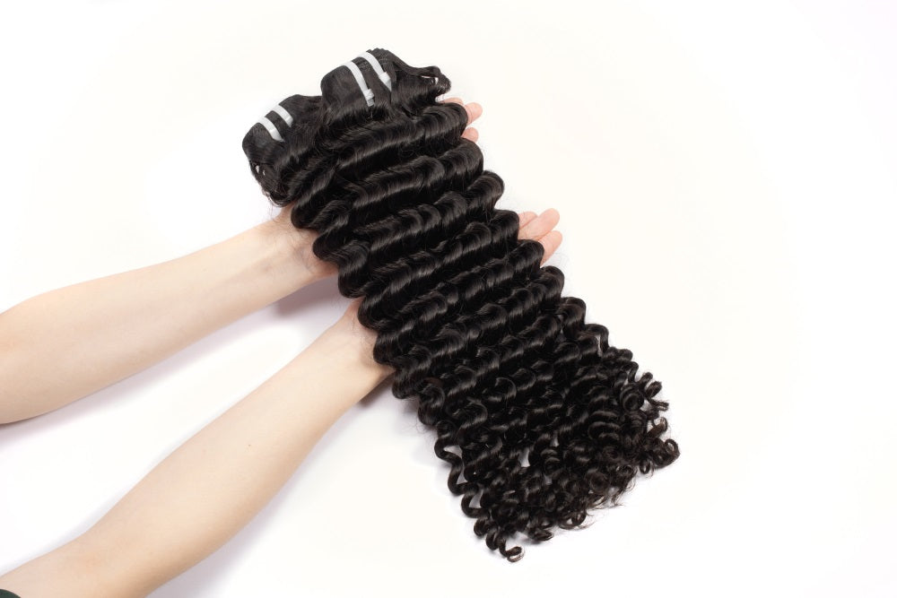 XBLhair Flawless Brazilian Raw Hair  Deep Wave Best Seller Virgin Human Hair