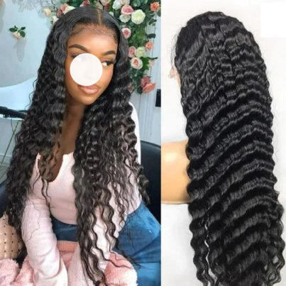 High density Glueless Wig 5x5 HD lace pineapple wave with bleached knots& preplucked
