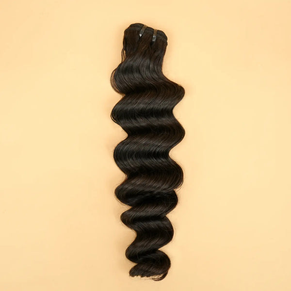 Extensiones de cabello humano virgen brasileño con ondas sueltas de visón XBLhair 