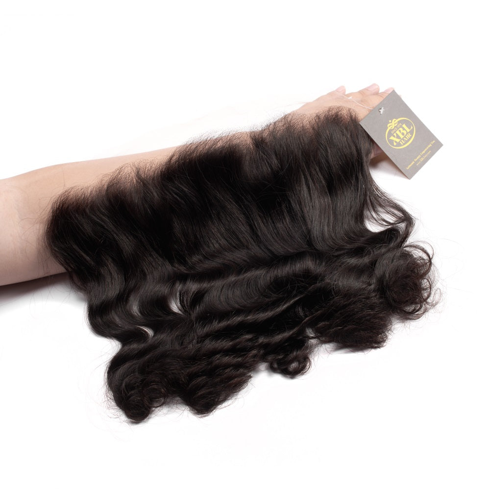 XBL Hair 13x4 HD Lace Frontal Loose Wave Small Knots Preplucked Hairline