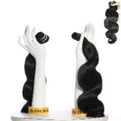 XBLhair Flawless Unprocessed Human Hair Body Wave Wholesale Brazilian Hair 3pcs-70pcs