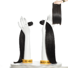 XBLhair Flawless - Venta al por mayor de cabello virgen crudo, mechones lisos y sedosos, 3 a 70 unidades 