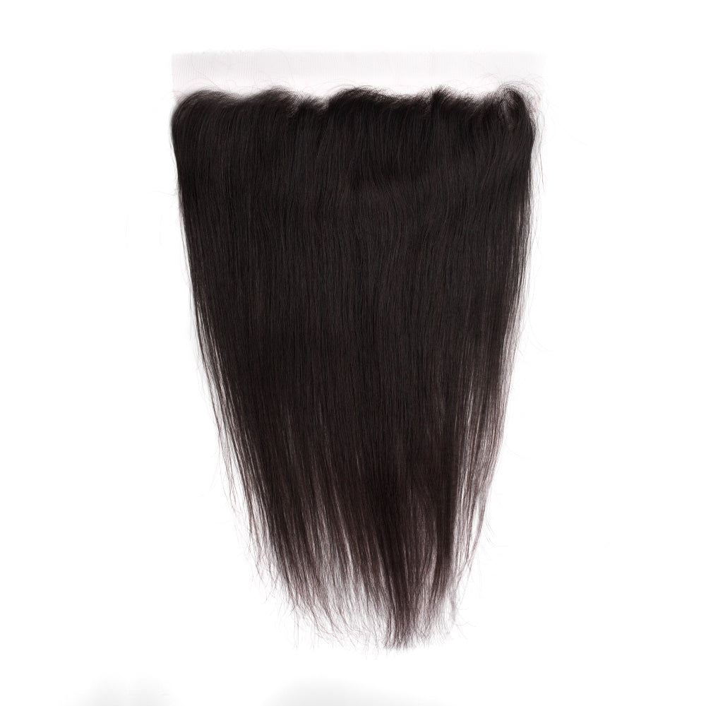 XBL Hair 13x4 HD Lace Frontal Straight Petits Nœuds Ligne de Cheveux Pré-épilée 