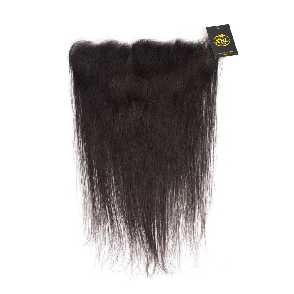 XBL Hair 13x4 HD Lace Frontal Straight Petits Nœuds Ligne de Cheveux Pré-épilée 