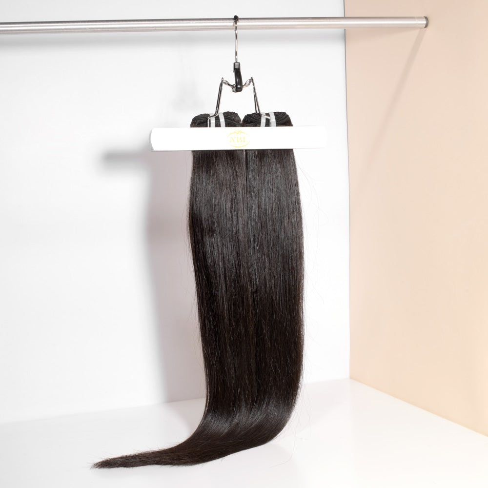XBLhair Flawless - Venta al por mayor de cabello virgen crudo, mechones lisos y sedosos, 3 a 70 unidades 