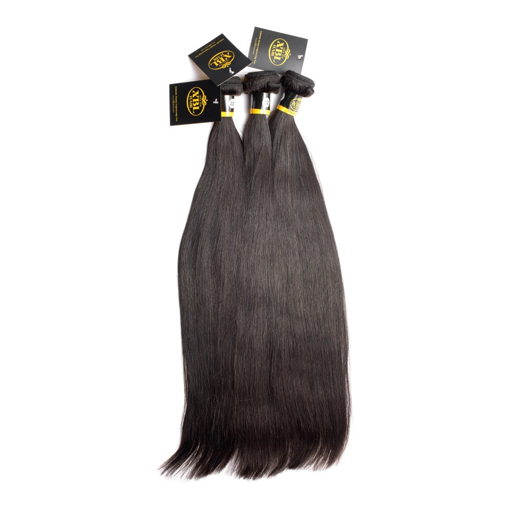 XBLhair Lovely Mink Hair TopVente de 3 lots de cheveux raides 