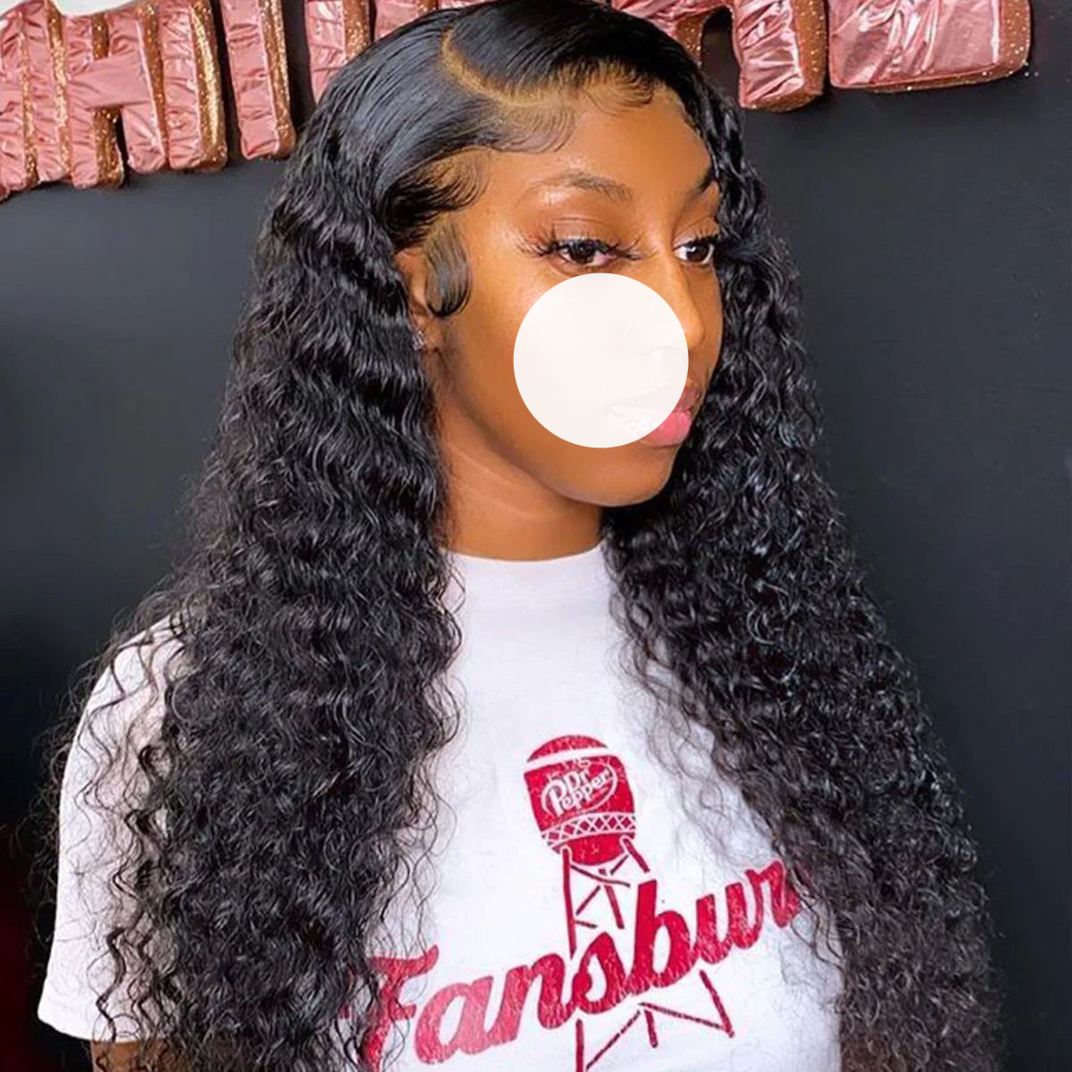 XBL Hair 9A/10A/12A Deep Wave Human Hair 3 Bundles with 13x4 Lace Frontal