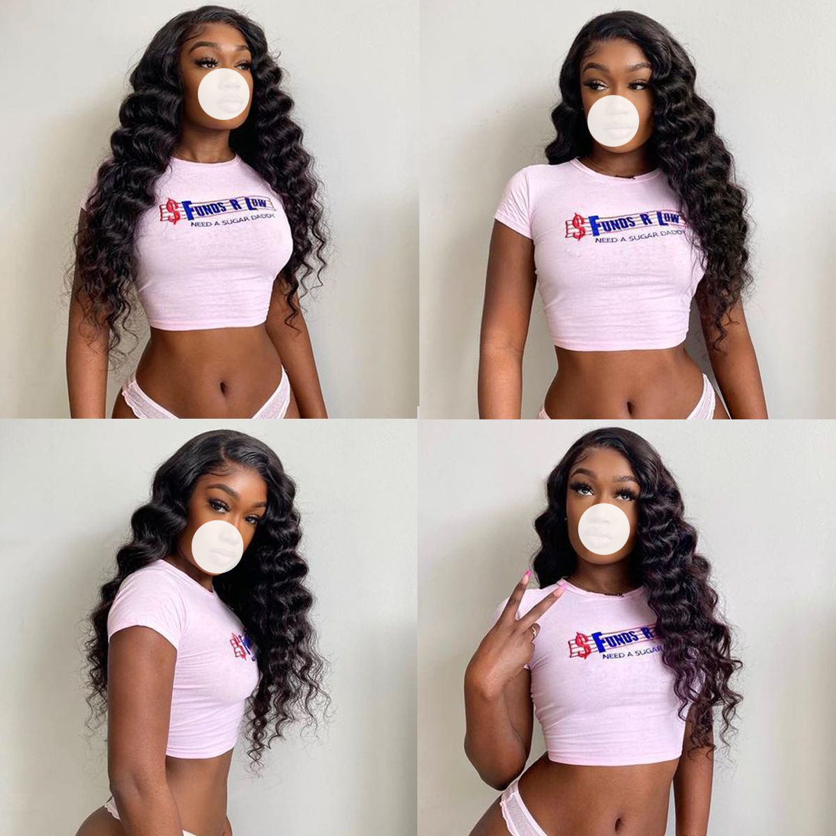 XBL Hair 9A/10A12A Loose Deep 3 Bundles Human Hair With with 6x6 HD Closure
