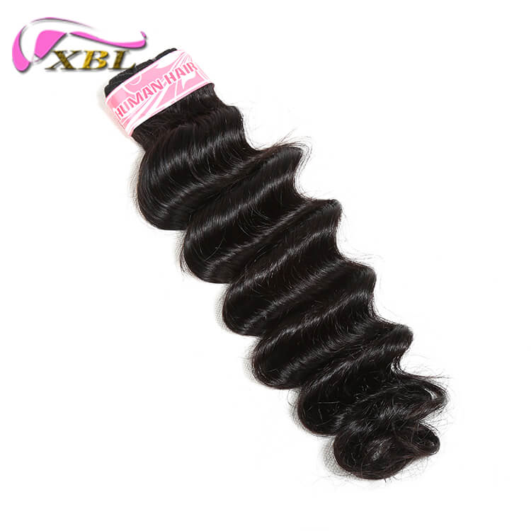 Pretty Hair Loose Deep Brazilian Human Hair Bundles Weave