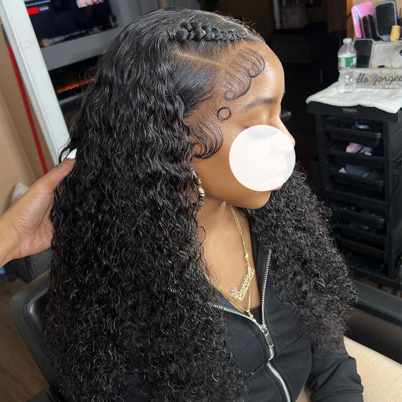 LA Warehouse Shipping XBL Hair Deep Wave Wig 13x4/13x6 HD Lace Frontal Wig Can Make Deep Part