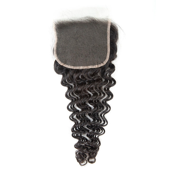 XBLHair 5x5HD Lace Deep Wave Closure 100% Virgin Hair Wholesale Deal Price