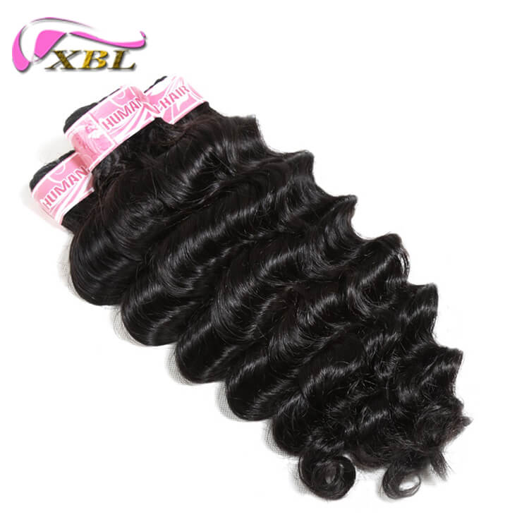 Pretty Hair Loose Deep Brazilian Human Hair Bundles Weave