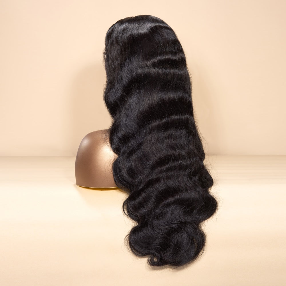 XBL Hair Body Wave Lace Frontal Wig 13x4/13x6 HD Full Frontal Wig Pre-plucked 100% Human Hair Wig