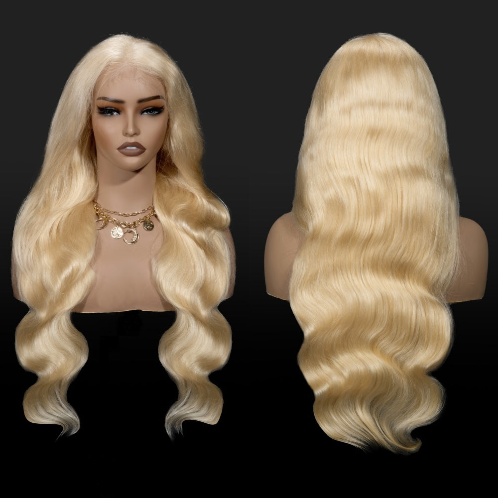 XBL Hair 613 Frontal Wig Blonde Body Wave Wig 13x4 Lace Front Wig