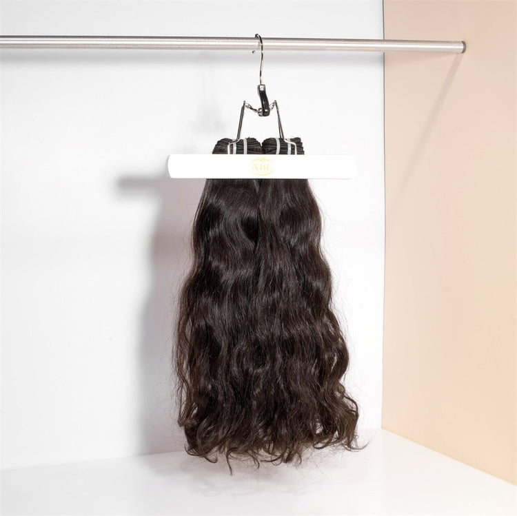 XBL Hair XBLhair Miss Attractive Double drawn Burmese Raw Inborn Wavy Hair Extensions Natural Wave Human Hair