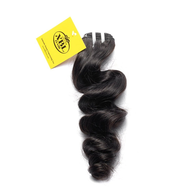 XBL Hair XBLhair Miss Flawless Brazilian Raw Hair One Bundle Loose Wave