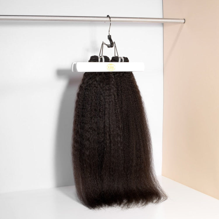 XBL Hair XBLhair Miss Flawless Raw Hair Premium One Bundle Kinky Straight Hair Extension