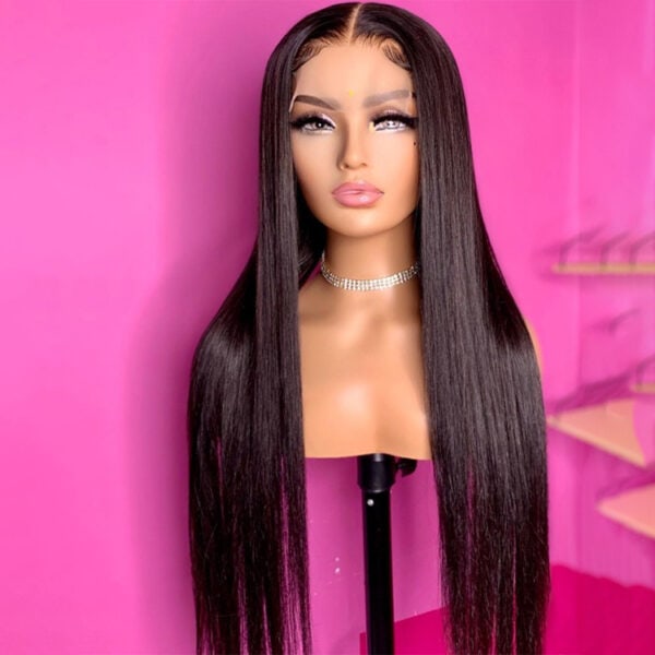 XBL Hair Miss Lovely”-40”180% Density 5X5 HD Lace Closure Wig Straight