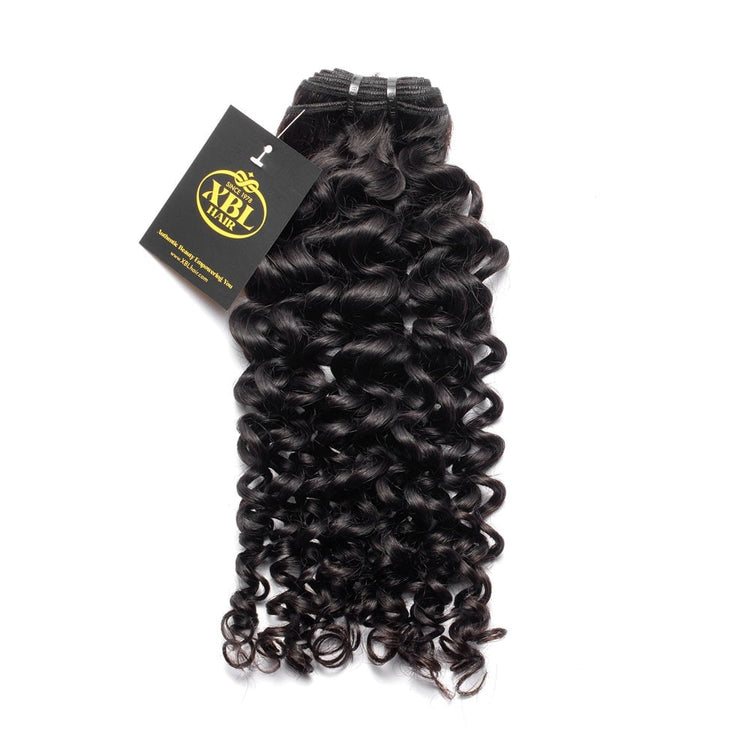 XBL Hair XBLhair Miss Lovely Mink Hair Jerry Curly Indian Human Hair One Bundle