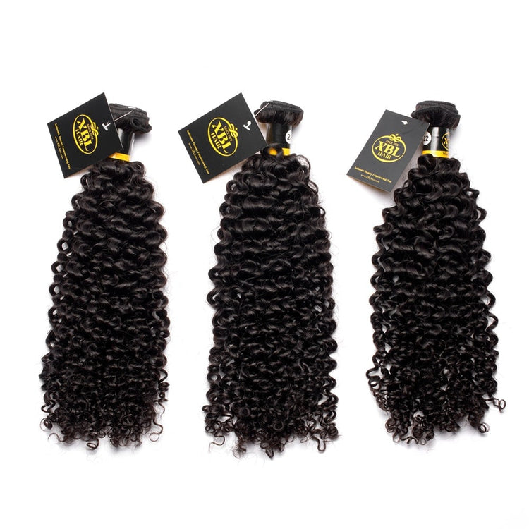 XBL Hair XBLhair Miss Lovely Mink Hair Top Selling 3 or 4 Bundles Deal Curly Wave