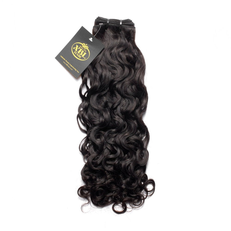 XBL Hair XBLhair Miss Lovely Mink Hair Water Wave Indian Virgin Human Hair One Bundle Hair Extension