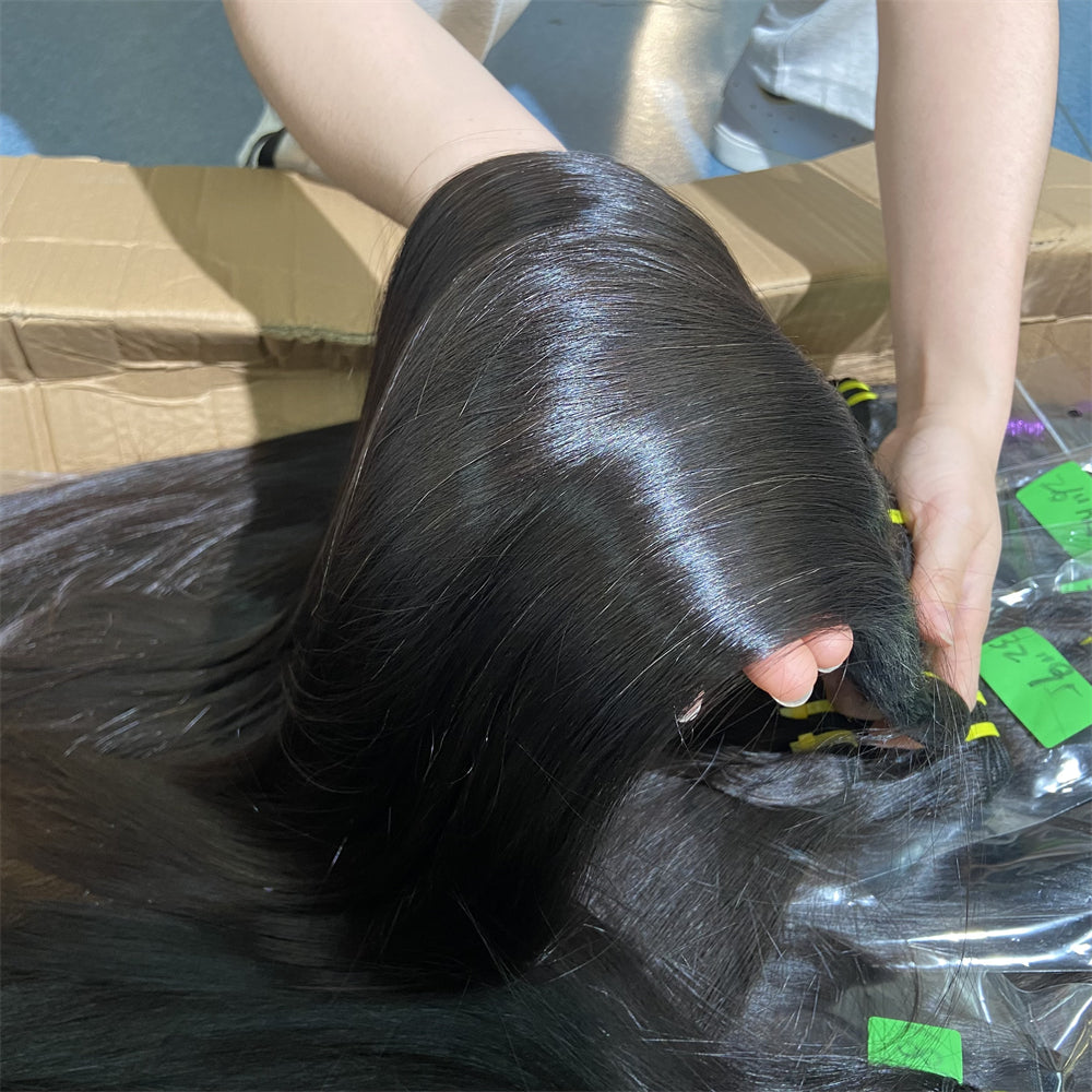 XBLhair Miss Fantastic Younger Mèches de cheveux bruts ondulés 100 % naturels provenant d'un seul donneur 
