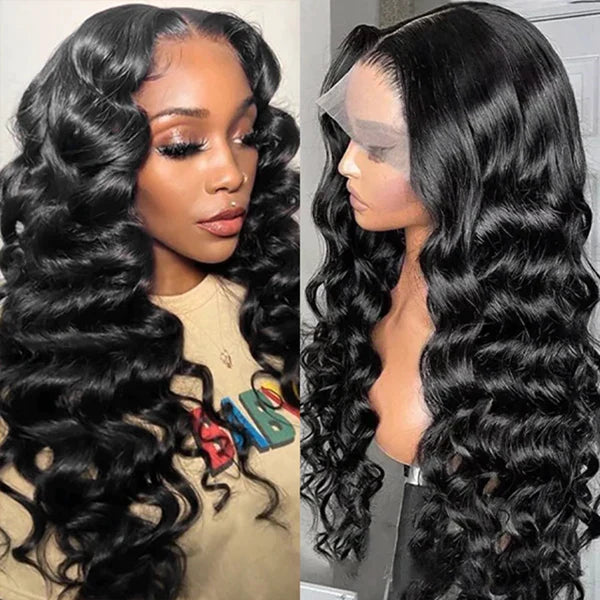 XBL Hair Loose Wave Wig 13x4/13x6 HD Lace Front Wig 100% Human Hair Wigs With Baby Hair Small Knots
