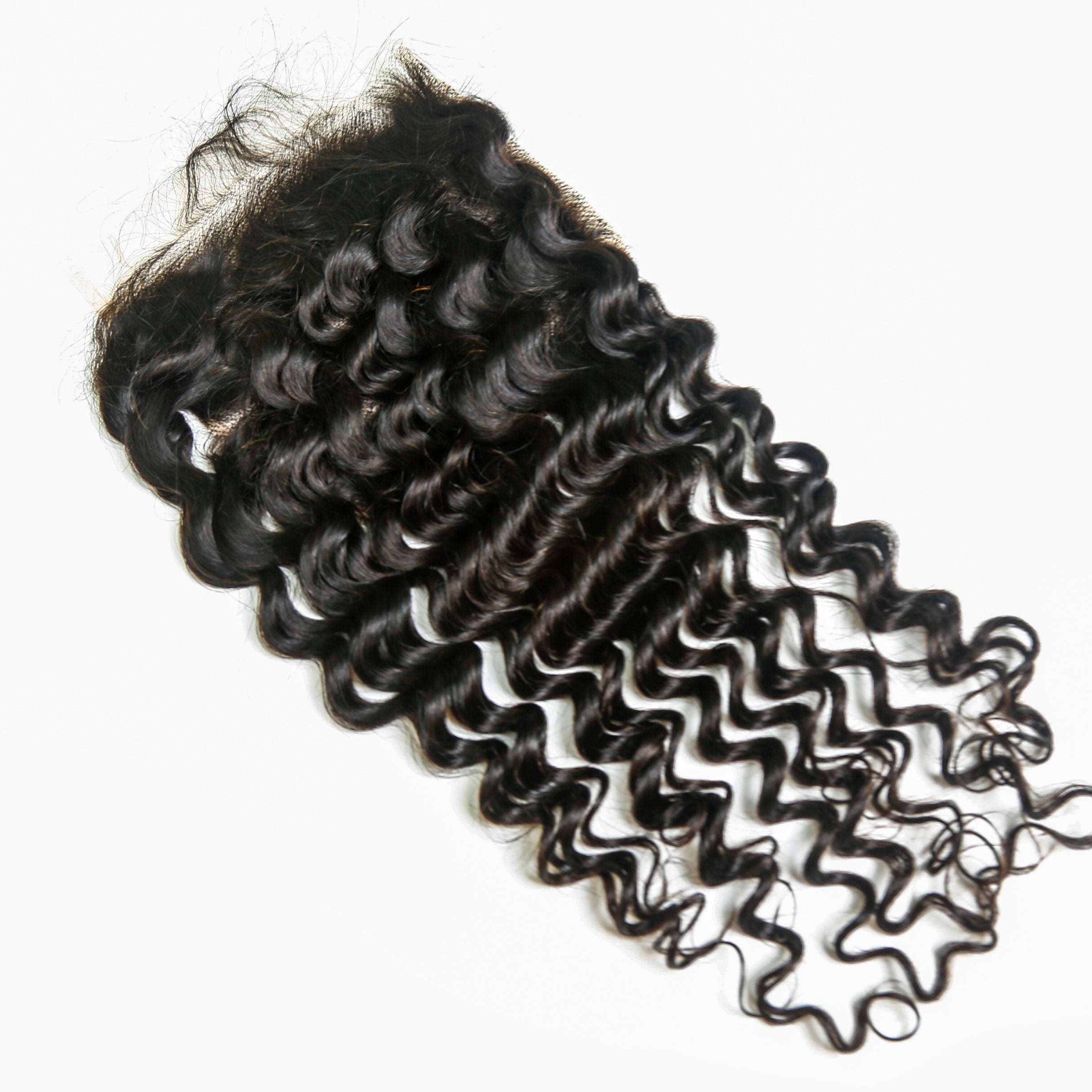 XBL Hair 6x6 HD Lace Cloure Deep Wave Small Knots 100% Human Hair