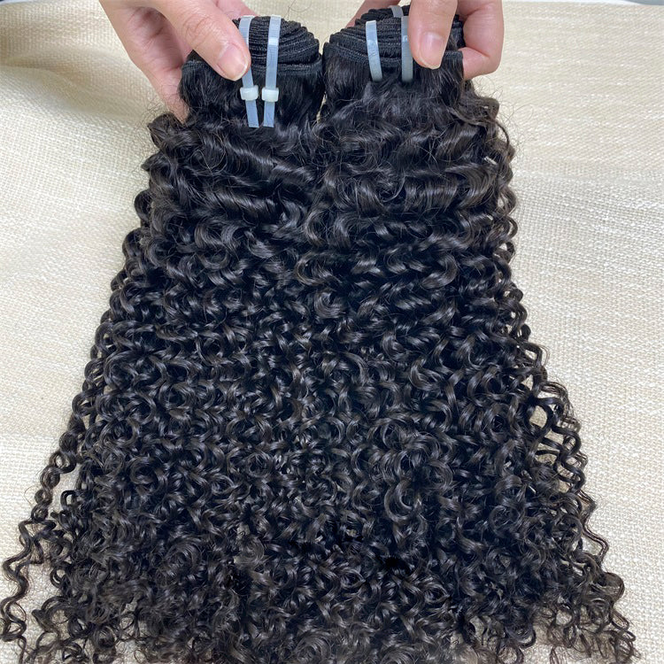 12A Raw Hair One Donor Hair 3 Bundles/Lot Curly Hair Weaves Hair Bundles