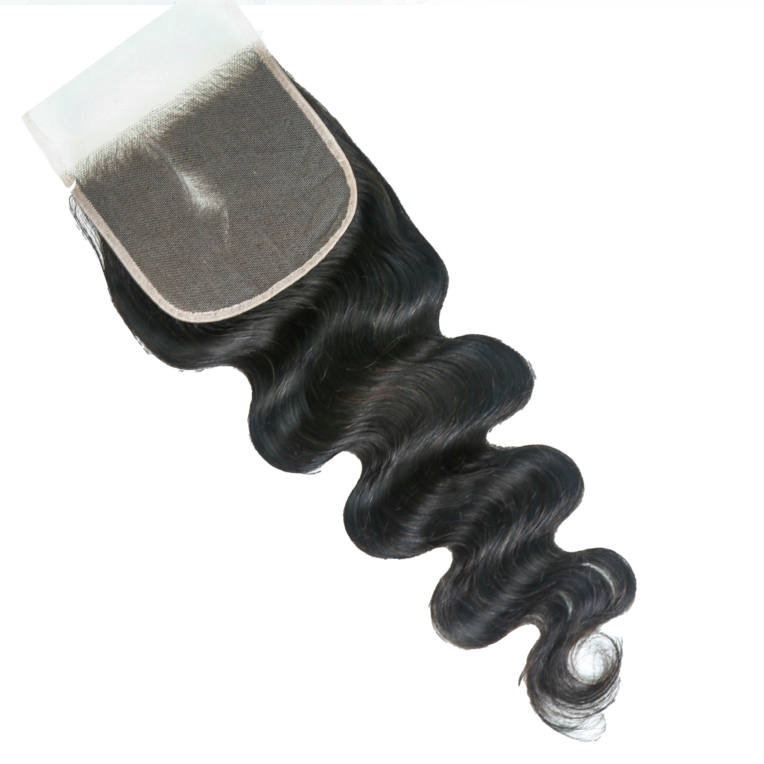 XBL Hair 5x5 Transparent Lace Cloure Body Wave Small Knots Free Part