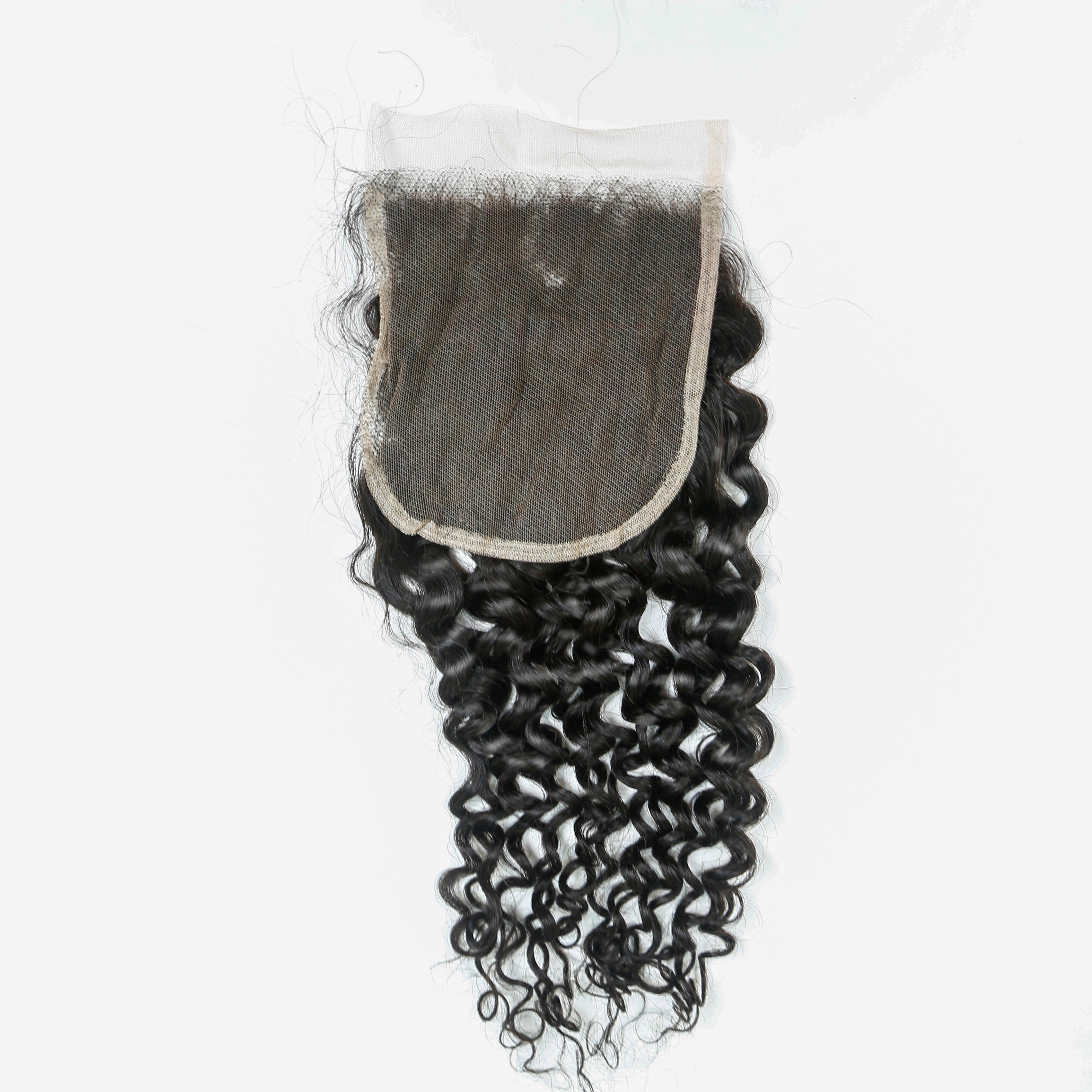 XBL Hair 5x5 Transparent Lace Cloure Curly Deep Curly
