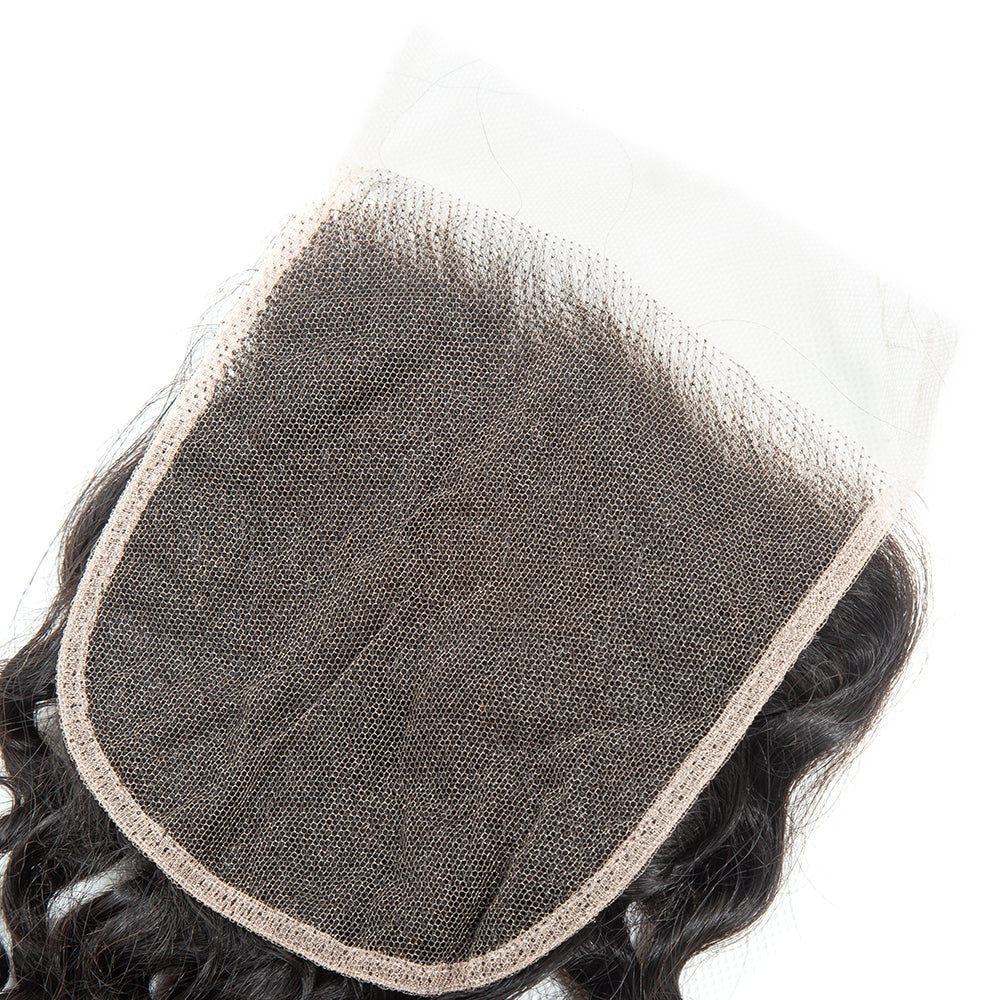 XBL Hair 5x5 HD Lace Cloure Curly Small Knots 100% Human Hair