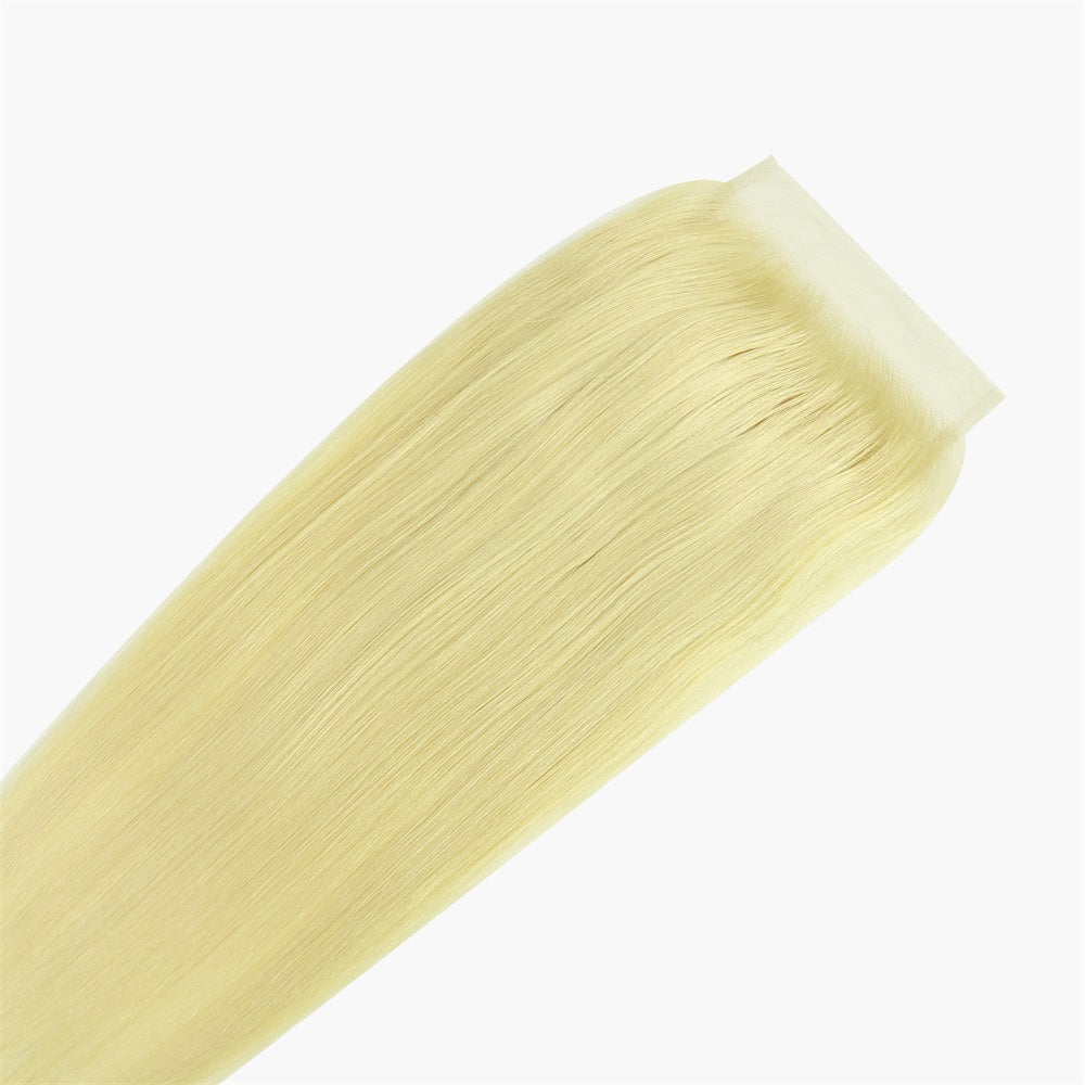 XBL Hair #613 Blonde 5x5 HD Lace Cloure Straight