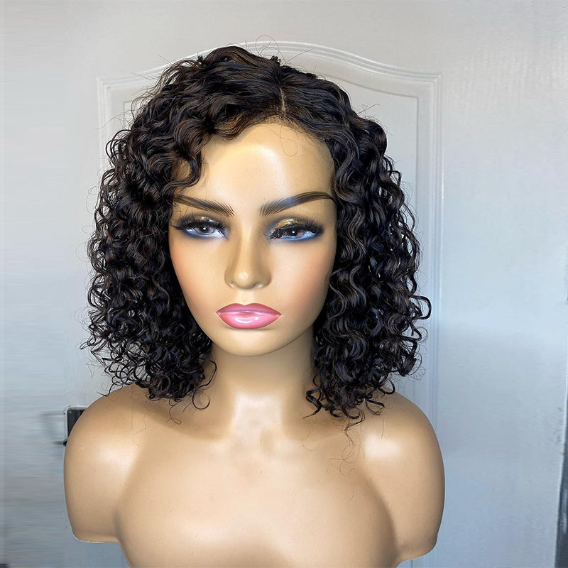 Deep Wave Glueless Ready to Go Wig 5x5 HD Cloure Wig With Small Knots and Preplucked Hairline