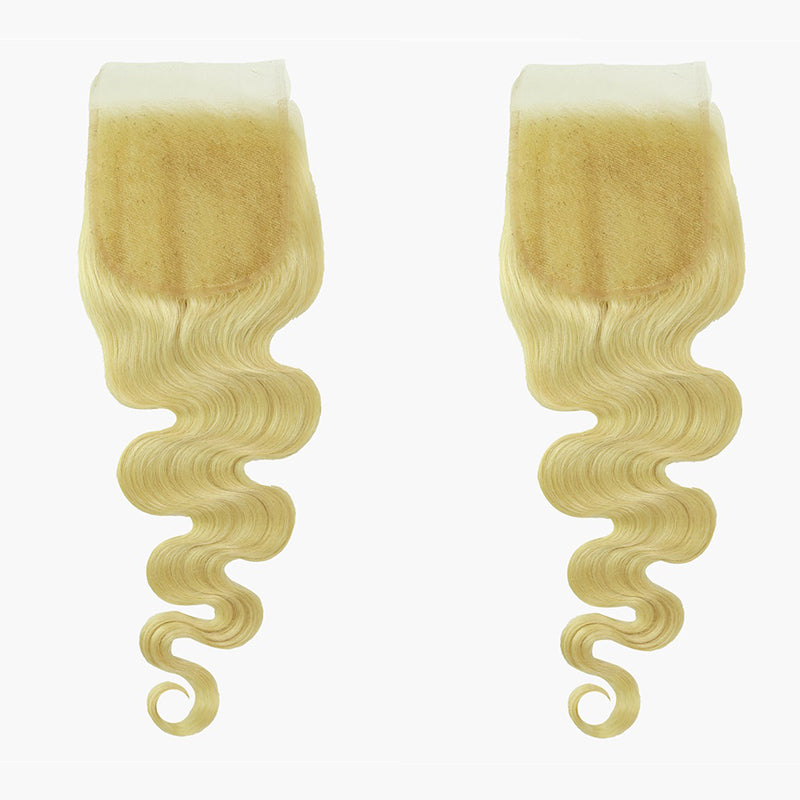 XBL Hair #613 Blonde 5x5 HD Lace Cloure Body Wave