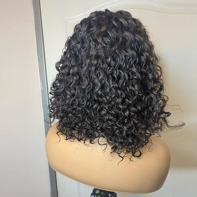 Deep Wave Glueless Ready to Go Wig 5x5 HD Cloure Wig With Small Knots and Preplucked Hairline