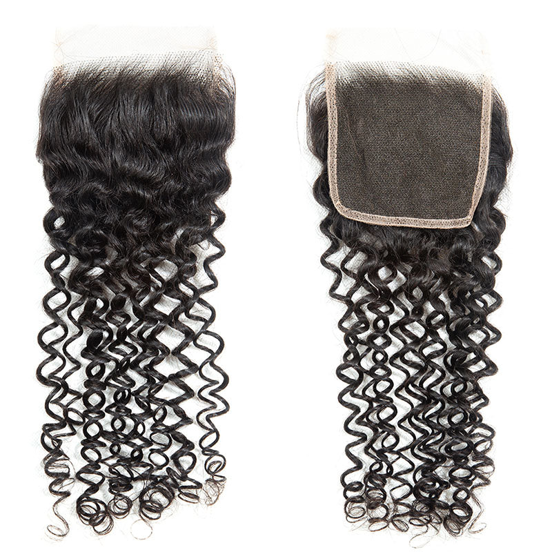 XBL Hair 4x4 HD Lace Cloure Curly Deep Curly