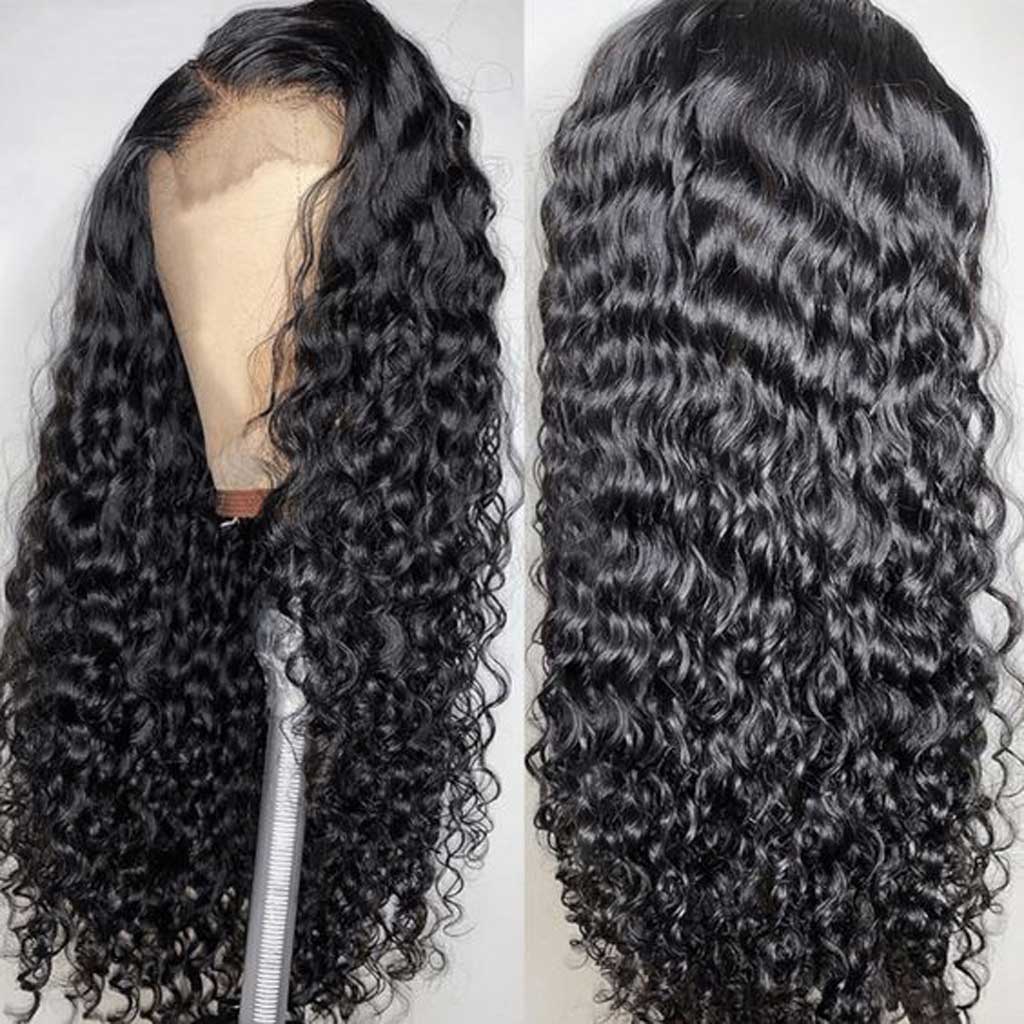 XBL Hair Water Wave Wigs 4x4/5x5/6x6 HD Lace Closure Wig Small Knots
