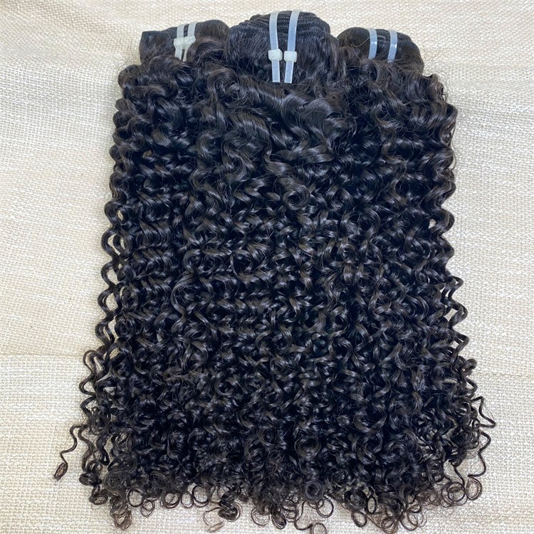 XBL Hair XBLhair Miss Flawless Raw Hair One Donor Hair 3 or 4 Bundles/Lot Curly Hair Weaves Hair Bundles